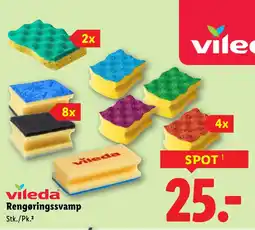 Lidl Vileda Rengøringssvamp tilbud