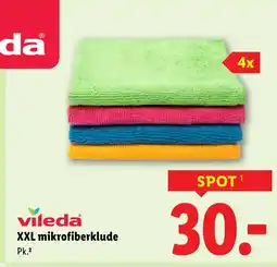 Lidl Vileda XXL mikrofiberklude tilbud