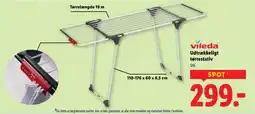 Lidl Vileda Udtrækkeligt tørrestativ tilbud