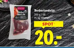 Lidl Berberiandelår tilbud