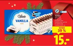 Lidl GELATELLI Vaniljeis tilbud