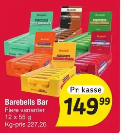 Fakta Tyskland Barebells Bar tilbud