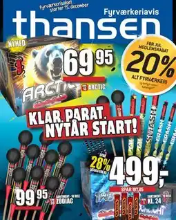 Thansen ALT FYRVÆRKERI tilbud