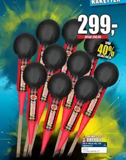 Thansen FIREBALL tilbud