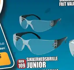 Thansen SIKKERHEDSBRILLE JUNIOR tilbud