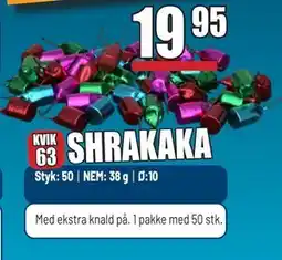 Thansen SHRAKAKA tilbud