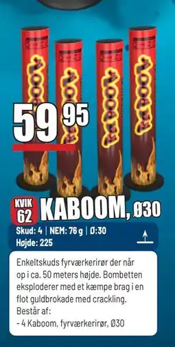 Thansen KABOOM tilbud