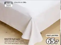 JYSK BOLETTE fladt lagen tilbud