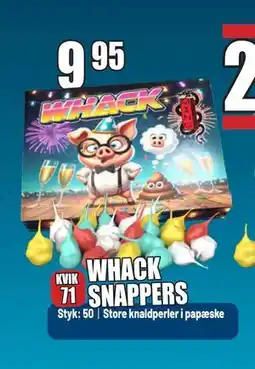Thansen WHACK SNAPPERS tilbud