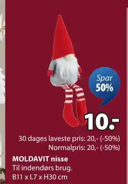 JYSK MOLDAVIT nisse tilbud
