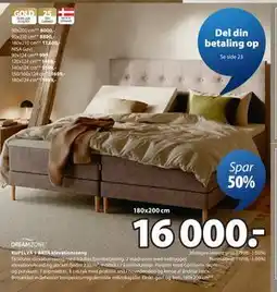 JYSK KUPELVA + BRYA elevationsseng tilbud