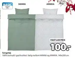 JYSK Sengetøj tilbud