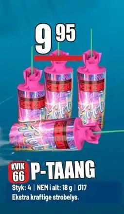 Thansen P-TAANG tilbud