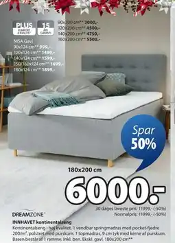 JYSK INNHAVET kontinentalseng tilbud