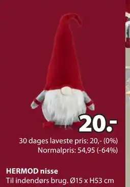 JYSK HERMOD nisse tilbud