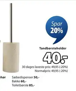 JYSK Toiletbørste tilbud