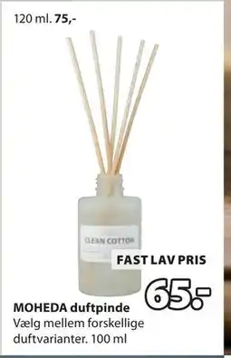 JYSK MOHEDA duftpinde tilbud