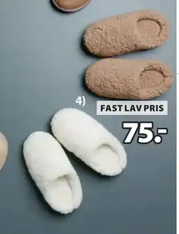 JYSK KILLEBERG hjemmesko tilbud