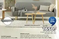 JYSK PARADIS sovesofa tilbud
