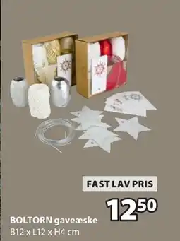 JYSK BOLTORN gaveæske tilbud