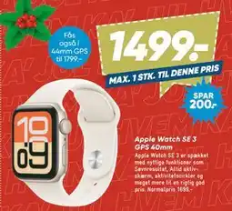 Bilka Apple Watch SE 3 GPS 40mm tilbud