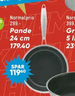 Bilka Pande 24 cm tilbud