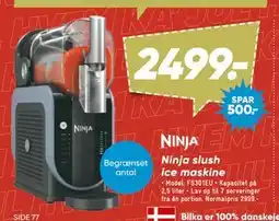 Bilka Ninja slush ice maskine tilbud