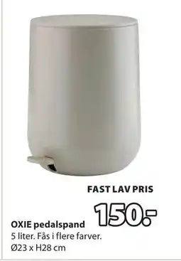 JYSK OXIE pedalspand tilbud