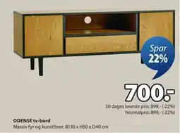 JYSK ODENSE tv-bord tilbud