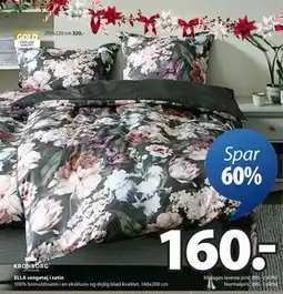 JYSK ELLA sengetøj i satin tilbud