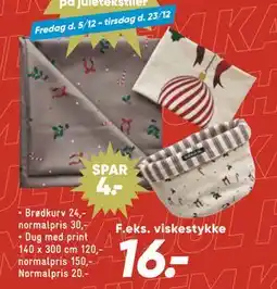 Bilka viskestykke tilbud