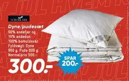 Bilka Dyne/pudesæt tilbud