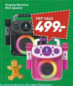 Bilka Singing Machine Mini Sparkle tilbud
