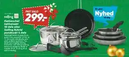 Bilka Køkkenchef køkkensæt 10 dele eller Salling Hybrid pandesæt 4 dele tilbud