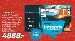 Bilka PHILIPS 75MLED810 tilbud