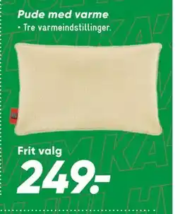 Bilka Pude med varme tilbud