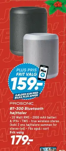 Bilka BT-300 Bluetooth højttaler tilbud