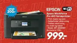 Bilka Epson WorkForce Pro AIO farveprinter tilbud