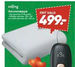 Bilka Saunatæppe tilbud