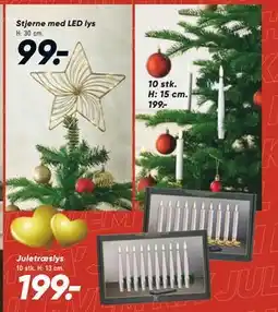 Bilka Juletræslys tilbud