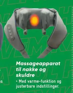 Bilka Massageapparat til nakke og skuldre tilbud