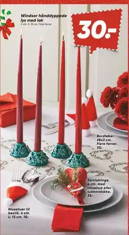 Bilka Nissehuer til bestik tilbud