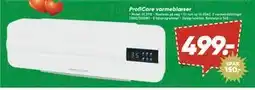 Bilka ProfiCare varmeblæser tilbud