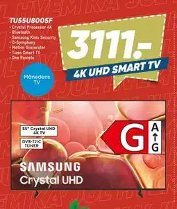 Bilka SAMSUNG TU55U8005F tilbud