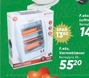 Bilka Varmeblæser tilbud