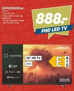 Bilka PHILIPS 32PHS5500hd tilbud