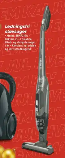 Bilka Ledningsfri støvsuger tilbud