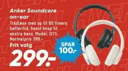 Bilka Anker Soundcore on-ear tilbud