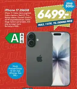 Bilka iPhone 17 256GB tilbud