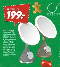 Bilka LED-spejl tilbud